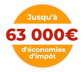 Jusqu'à 63 000€ d'économies d'impôt