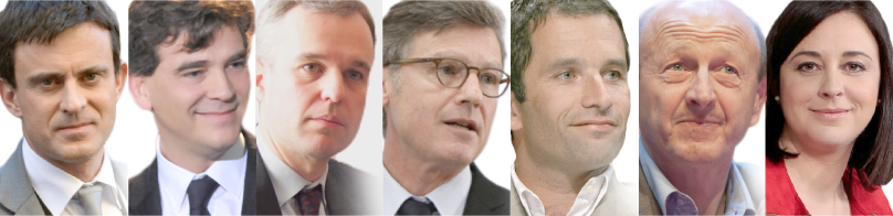 Candidats primaire de la gauche - Loi Pinel.com